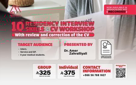 10th Residency interview skills & CV Workshop
