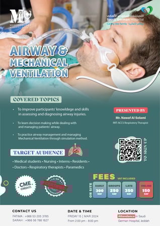 Airway and Mechanical Ventilation (Online)
