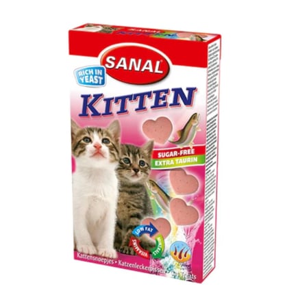 مكافأة سنال للقطط الصغيرة سناك غني بالفيتامينات 30 جم