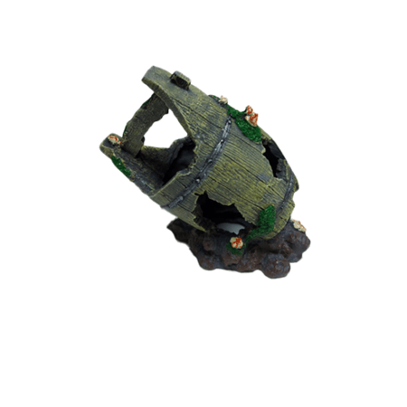 ديكورات أحواض سمك برميل