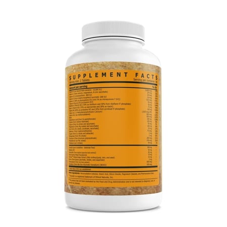 MULTIVITAMIN SUPPLEMENT - 180 Tablets