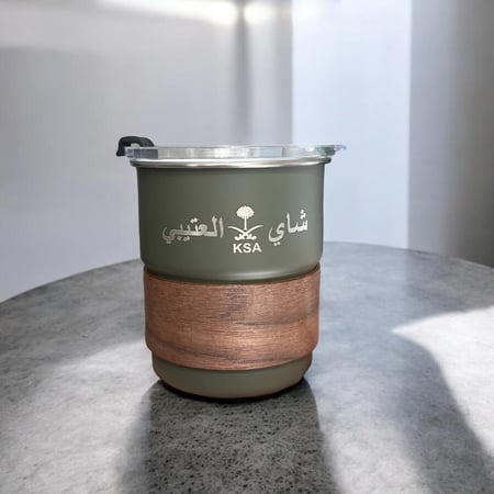 كوب MUG الشاي العتيبي / لون أسود (Cup79)