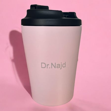 MUG ستيتش  - وردي (كوب حراري)(CUP141)