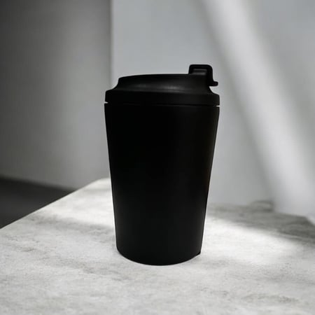 MUG مع امكانية اضافة أسم / جملة - اللون أسود(كوب حراري).(cup251)