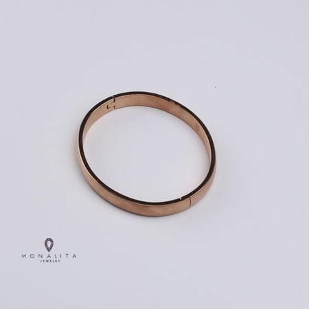 أسورة رجالي اللون روز قولد (KB3) .