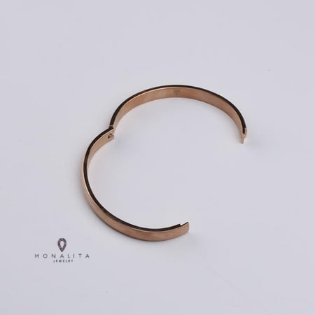 أسورة رجالي اللون روز قولد (KB3) .