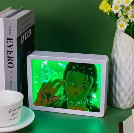 اضاءة هجوم العمالقة(إرين ييغر)3D