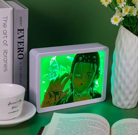 اضاءة هجوم العمالقة(إرين ييغر)3D