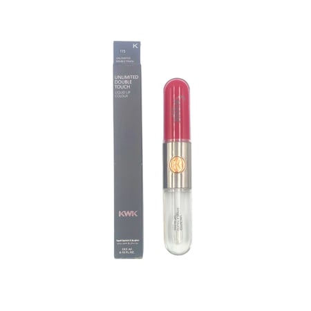 روج سائل + ملمع للشفاه من كي دبليو كي