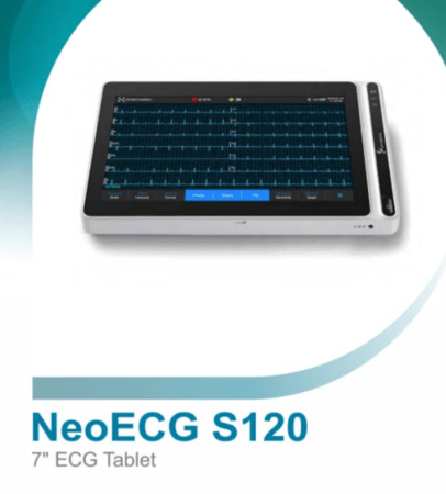 جهاز تخطيط القلب محمول NeoECG S120