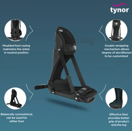 جبيرة قدم ليليه اثنى النوم موديل TYNOR D-41