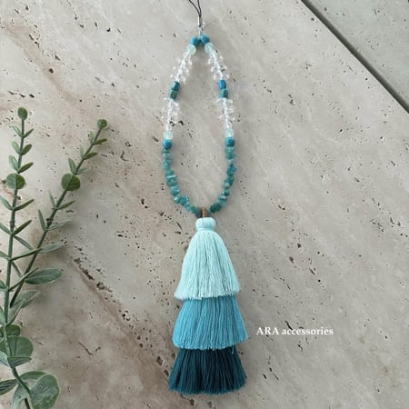 تعليقه جوال هدب تركوازي