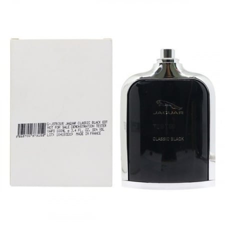 تستر جاكوار كلاسيك بلاك او دو تواليت 100مل (بدون غطاء)Tester Jaguar Classic Black Eau de Toilette 100ml (without cap)