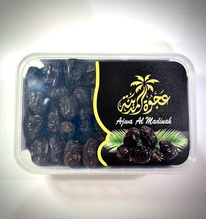 تمر عجوة المدينة حبة وسط 600 جم