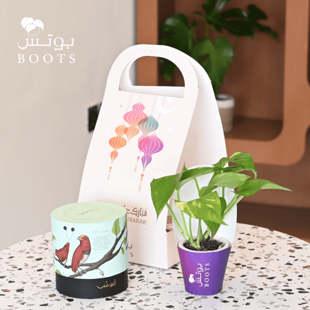 هدية البوتس مع شوكولاتة انوش