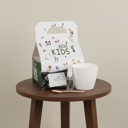 صندوق تعليم الأطفال زراعة البذور