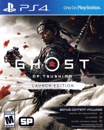 شريط لعبة PS4 شبح تسوشيما إصدار خاص - Ghost of Tsushima