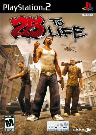شريط بلايستيشن 2 ( 25 تو لايف - 25To Life ) تجاري