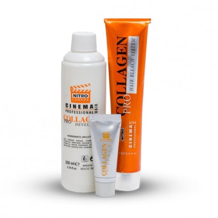 نيترو كندا صبغة شعر بالكولاجين، أزرق قاع المحيط