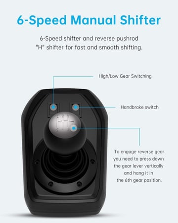 عجلة السباق PXN V9 تجربة قيادة غامرة مع دواسات وناقل حركة لجميع منصات الألعاب