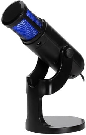 مايكروفون ألعاب XTRIK ME XMC-03 مع إضاءة خلفية RGB – للتسجيل والبث المباشر والدردشة على الكمبيوتر و وبلايستيشن والجوال