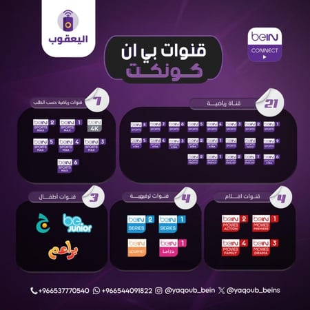 قنوات بي ان كونكت - beIN Connect