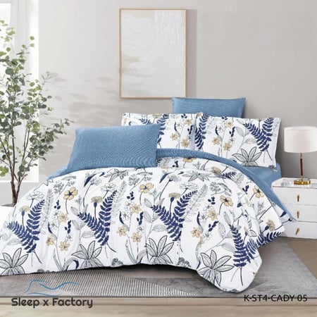 طقم مفرش صيفي 4 قطع