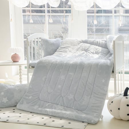 مفرش مواليد شتوي 4 قطع