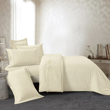 طقم مفرش صيفي مزدوج 6 قطع