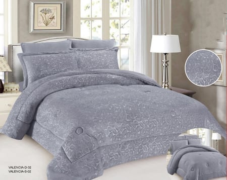 طقم مفرش شتوي وجهين