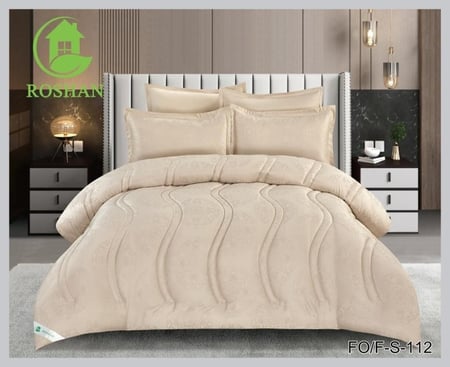 طقم مفرش اوتليت مزدوج 6 قطع وجهين