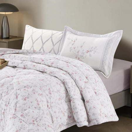 طقم مفرش صيفي مفرد ونصف 4 قطع