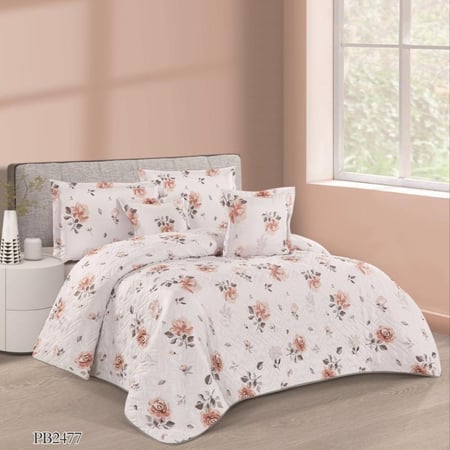 طقم مفرش صيفي مضغوط 6 قطع