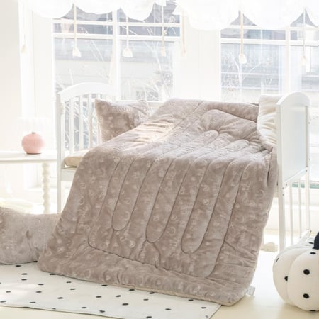 مفرش مواليد شتوي 4 قطع