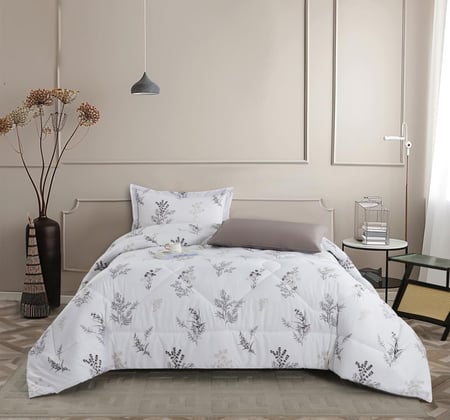 طقم مفرش صيفي مفرد ونصف 4 قطع