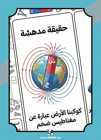 "عالمي المبتكر".. اكتشف أسرار قوة المغناطيس المذهلة! ️