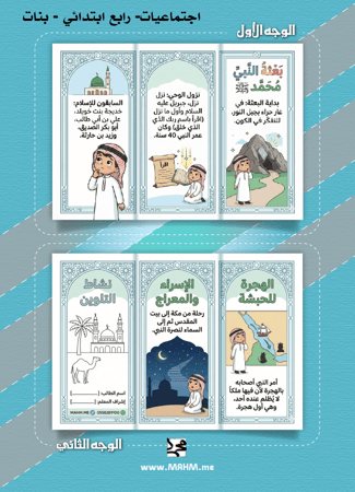 مطوية "فجر النبوة" – رفيق الطالب المثالي لدرس الاجتماعيات!