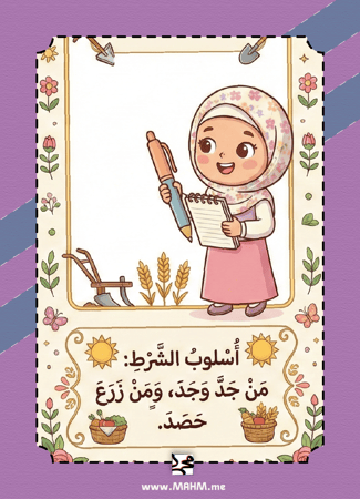 مطوية "ما أجمل العمل" التفاعلية للبنات – نشاط يعزز مهارات أميرتك في لغتي ويغرس فيها حب العمل (إضافة ذهبية لملف الإنجاز!)