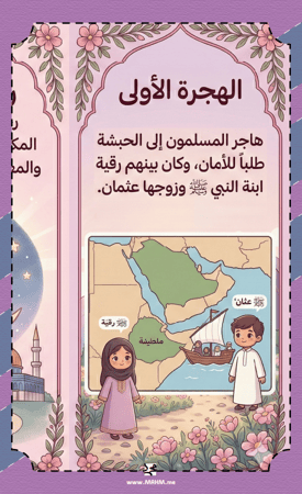 مطوية "إشراقة الرسالة" – بلمسات إبداعية تناسب أميراتنا الصغيرات!