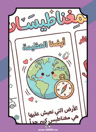 "سحر الانجذاب".. اكتشفي أسرار المغناطيس مع أمتع مطوية لصغيراتنا!