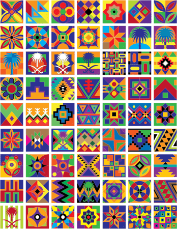 ملف الزخارف الشعبية الرقمي (PDF): حمّل، اطبع، وأبدع بلا حدود في مناسباتنا الوطنية!" 🇸🇦🖨️