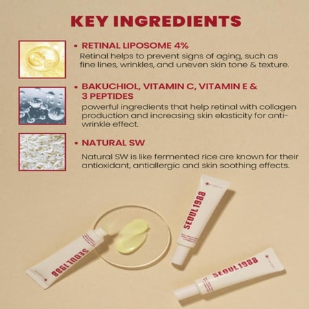 كريم العين سيول 1988 بالريتينال