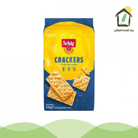 بسكويت كراكرز خالي من الجلوتين 210جم