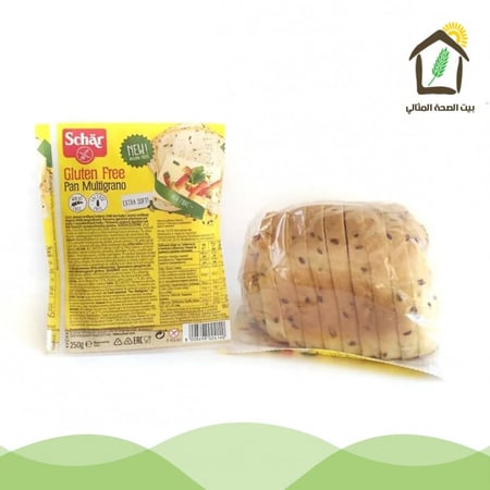 توست شرائح خبز الحبوب الكاملة خالي من الجلوتين 250جم