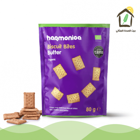 بسكويت مقرمش بالقمح و الزبدة