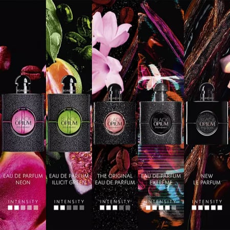 عطر ايف سان لوران بلاك اوبيوم لي بارفيوم 90مل