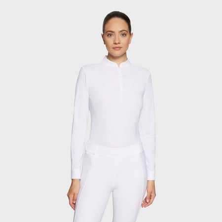 LOUISON CRYSTAL LS  FW24 - WHITE