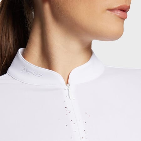 LOUISON CRYSTAL LS  FW24 - WHITE