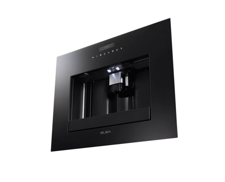 إلبا الايطالية ماكينة صنع القهوة - تجهيز كوبين في وقت واحد - 5 مستويات لاعداد تركيز القهوة - مناسب للقهوة الحب و القهوة المطحونة - اكثر من مستوى لطحن حبوب القهوة - مصدر بخار لاعداد المشروبات مثل الميكاتو ، الكباتشينو، ، لاتية والشاي - EL 45CCM