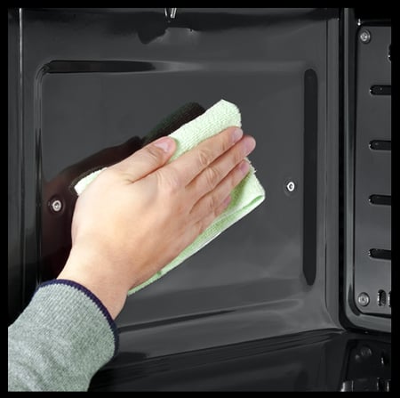 إلبا الايطالية فرن كهربائي 11 وظيفة  60 سم سعة 74 لتر مع 7 مستويات للأرفف - واجهة من الزجاج العاكس (مرايا) - مروحة تبريد | مروحة توزيع الحرارة خاصية التخمير الطهي بالبخار | التنظيف الرطب خاصية إزالة التجميد | تسخين الأواني - AS EL 8 XLM